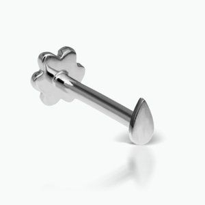 MARIA TASH Plain Pear Shaped Threaded Stud Earring